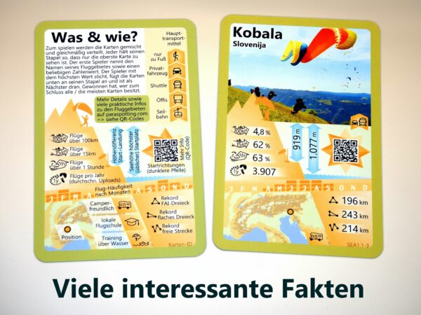 Set: Die beliebtesten Fluggebiete der Alpen - alle 3 Kartendecks