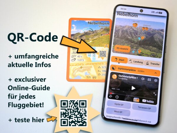 Die beliebtesten Fluggebiete der Nordost-Alpen